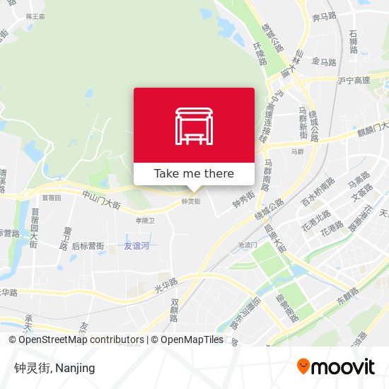 钟灵街 map