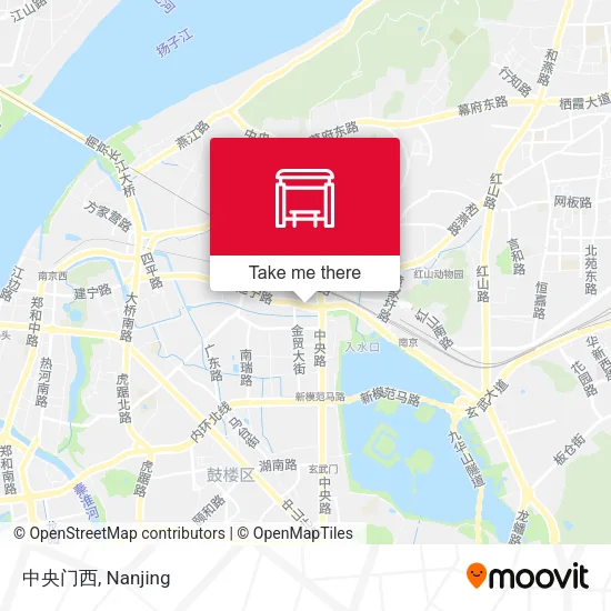 中央门西 map