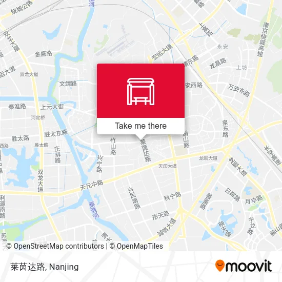 莱茵达路 map