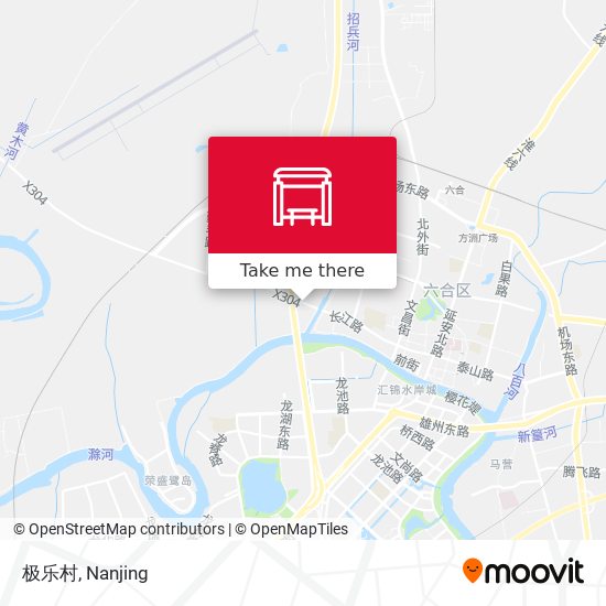 极乐村 map