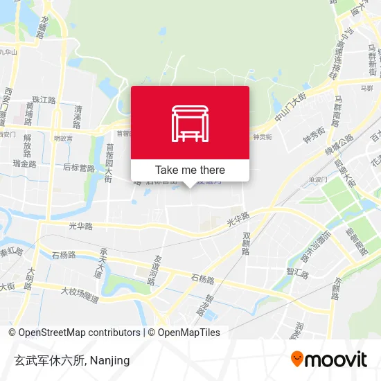 玄武军休六所 map