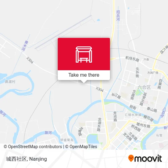 城西社区 map