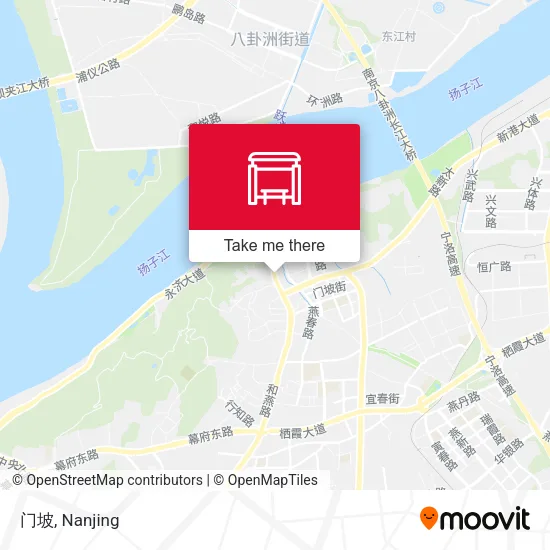 门坡 map