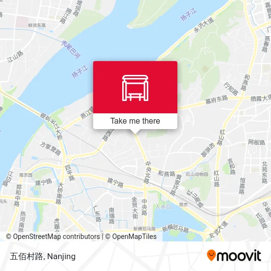 五佰村路 map