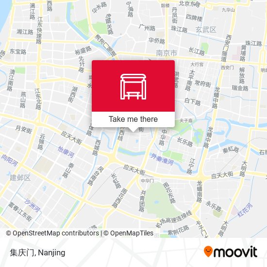 集庆门 map