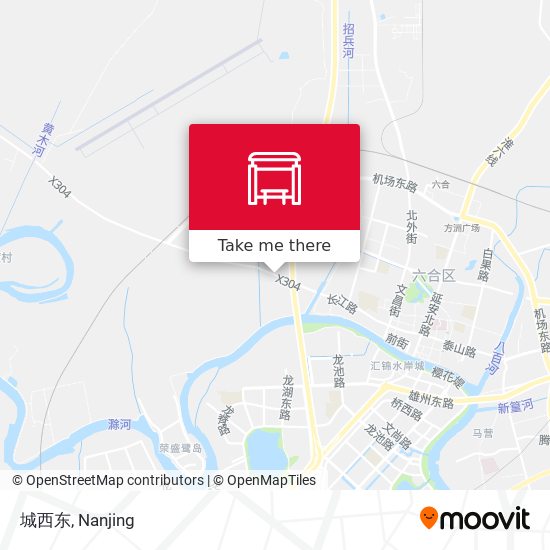 城西东 map