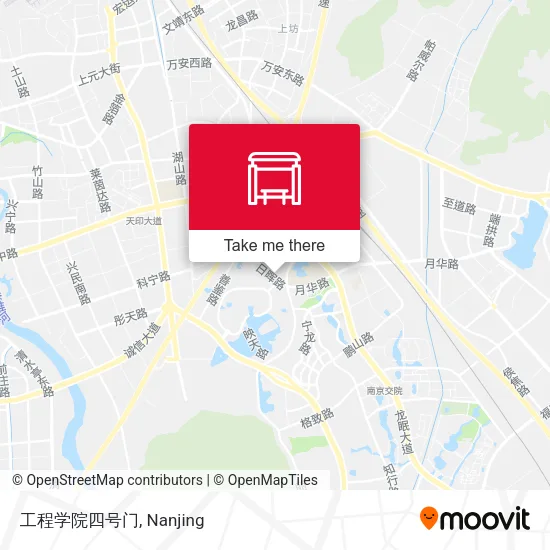 工程学院四号门 map