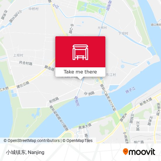 小城镇东 map
