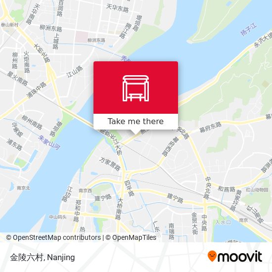 金陵六村 map