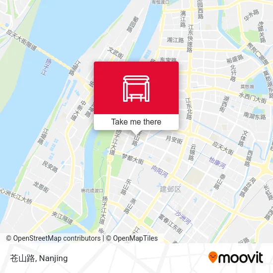 苍山路 map