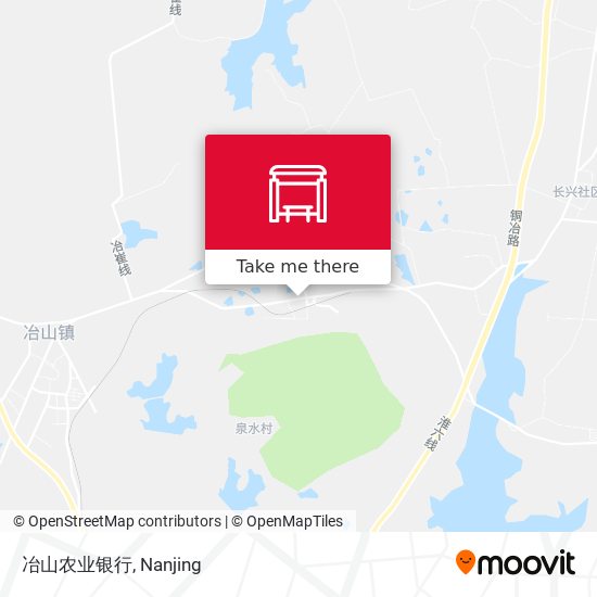 冶山农业银行 map