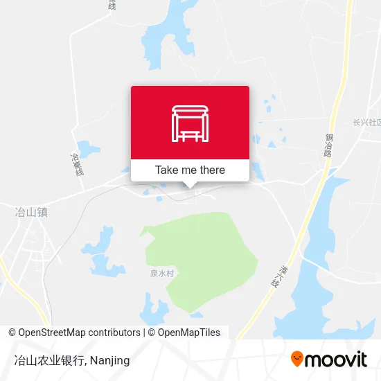 冶山农业银行 map