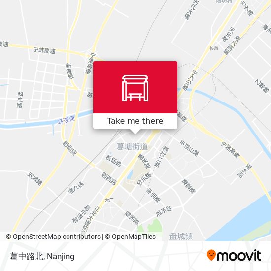 葛中路北 map