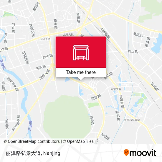 丽泽路弘景大道 map