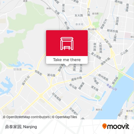 鼎泰家园 map