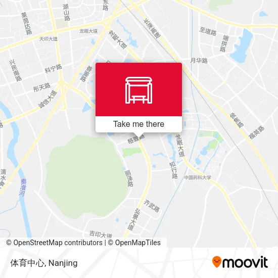 体育中心 map