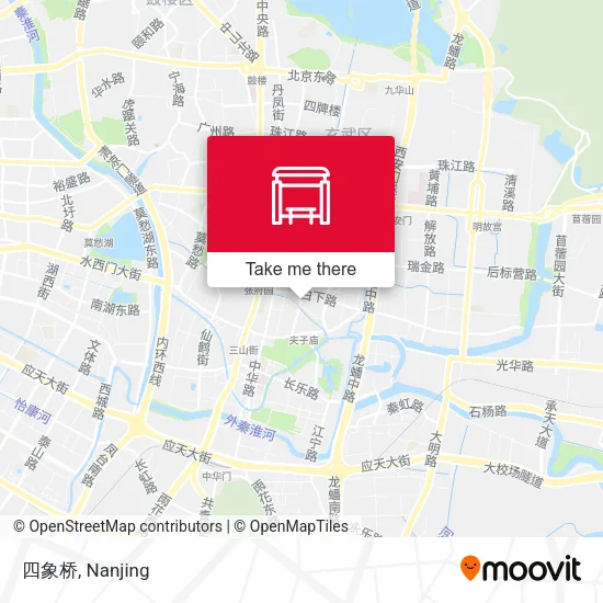 四象桥 map