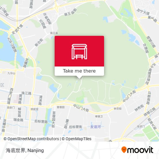 海底世界 map