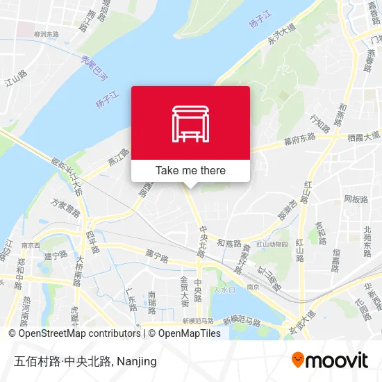 五佰村路·中央北路 map