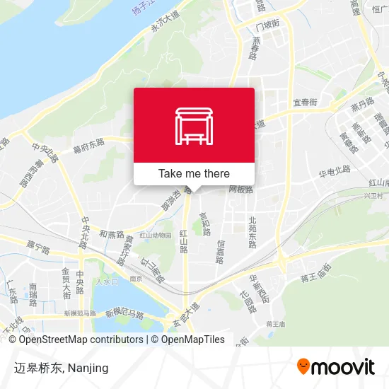 迈皋桥东 map