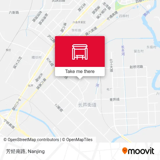 芳烃南路 map
