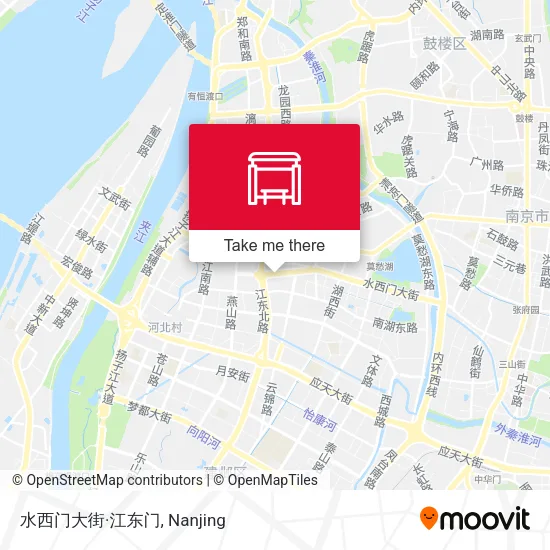 水西门大街·江东门 map