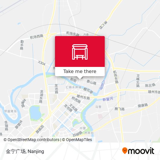 金宁广场 map