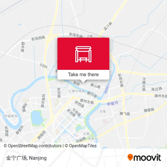 金宁广场 map