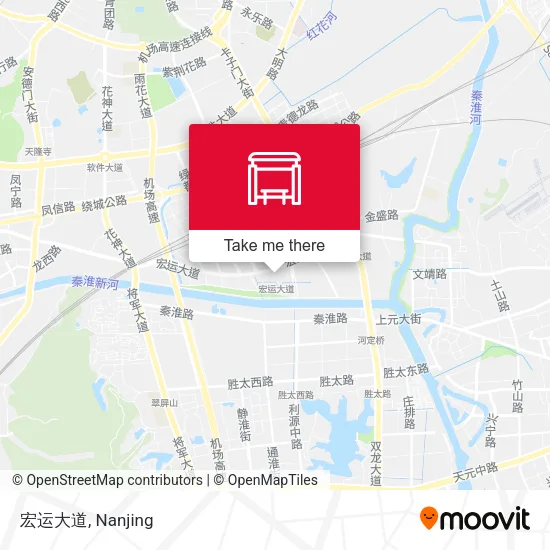 宏运大道 map