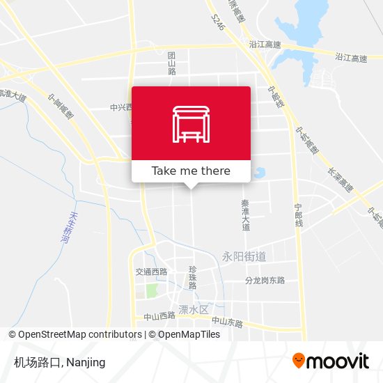 机场路口 map