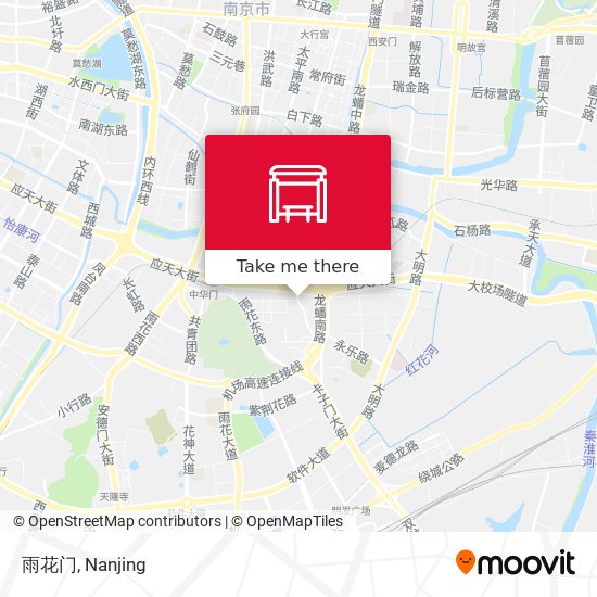 雨花门 map
