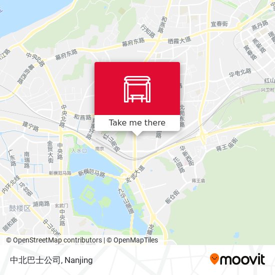 中北巴士公司 map