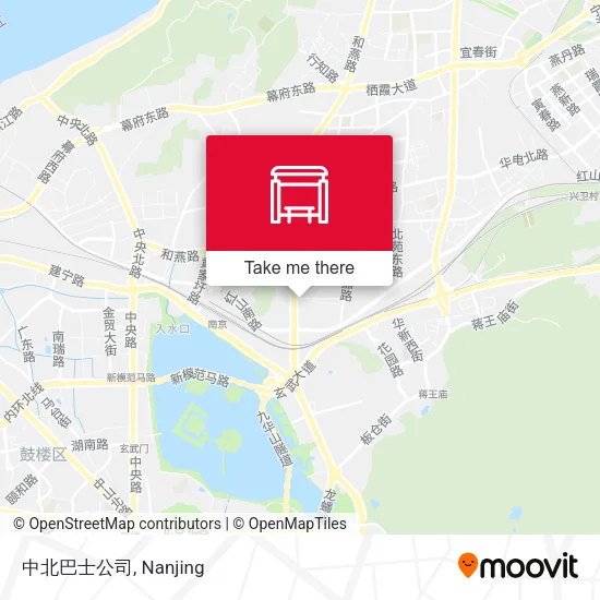 中北巴士公司 map