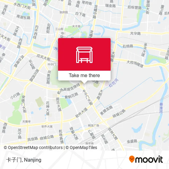 卡子门 map