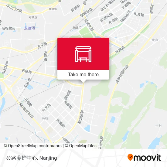 公路养护中心 map