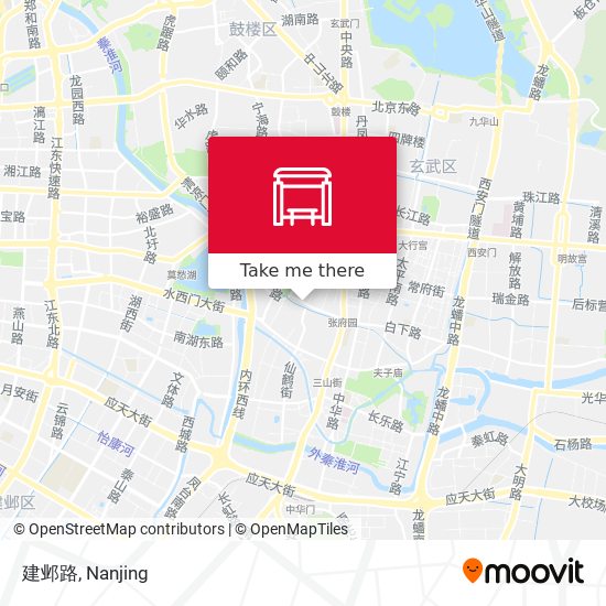 建邺路 map