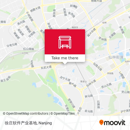 徐庄软件产业基地 map