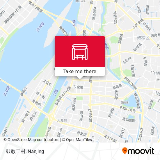 鼓教二村 map