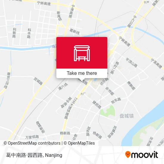 葛中南路·园西路 map