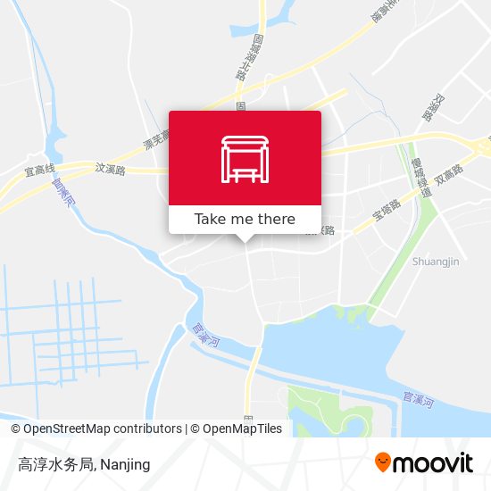 高淳水务局 map