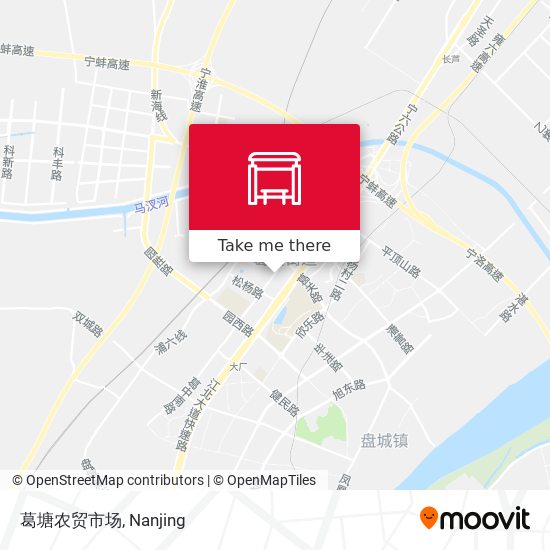 葛塘农贸市场 map