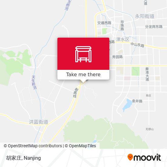 胡家庄 map