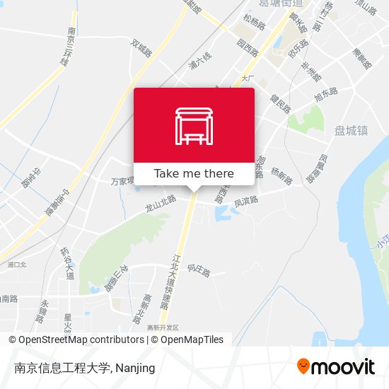 南京信息工程大学 map