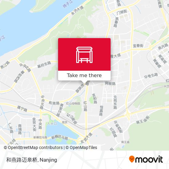 和燕路迈皋桥 map