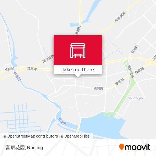 富康花园 map