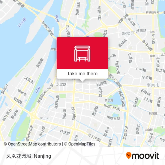 凤凰花园城 map