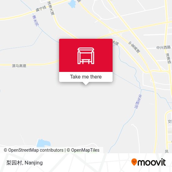 梨园村 map
