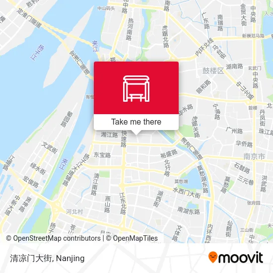 清凉门大街 map