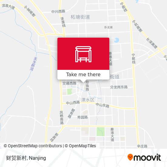 财贸新村 map