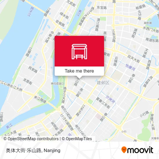 奥体大街·乐山路 map